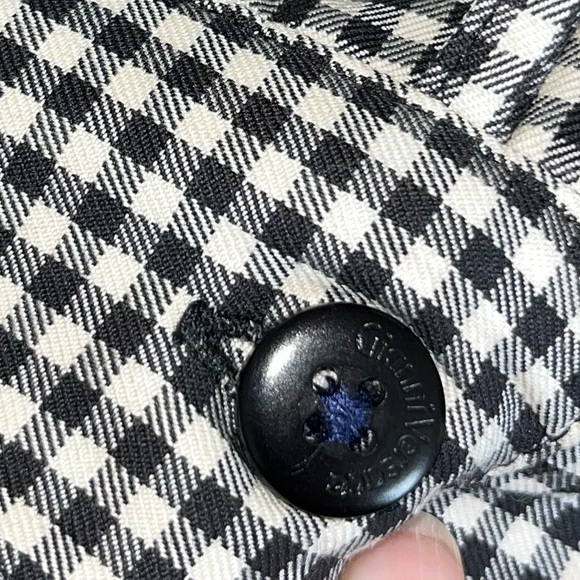 Gianni Versace Vintage Checkered Cotton Trousers (Size 44) - Picture 8 of 15